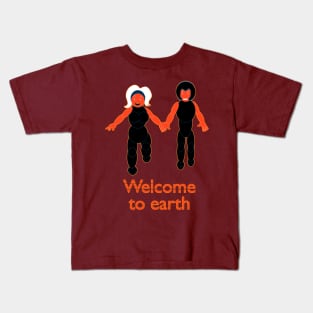 Welcome To Earth V5 Kids T-Shirt